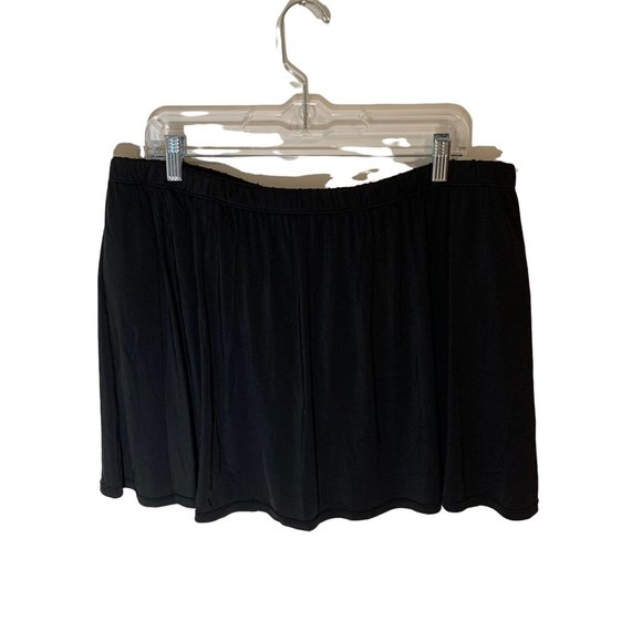 Swim 365 Tops - Swim 365 Black Plus Size Swim Skirt Size 22W